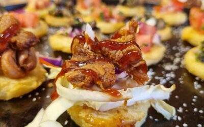 BBQ Pulled Jackfruit Canape